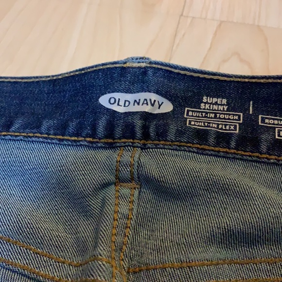 Old Navy Men’s Built-In-Flex Super Skinny Jeans - 28x30 - Picture 4 of 4